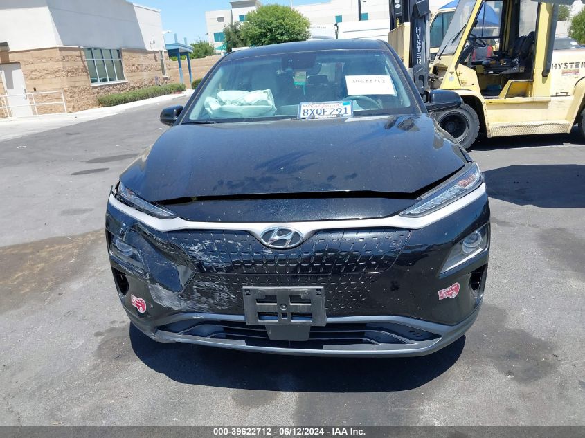 2021 Hyundai Kona Electric Ultimate VIN: KM8K53AG6MU117406 Lot: 39622712