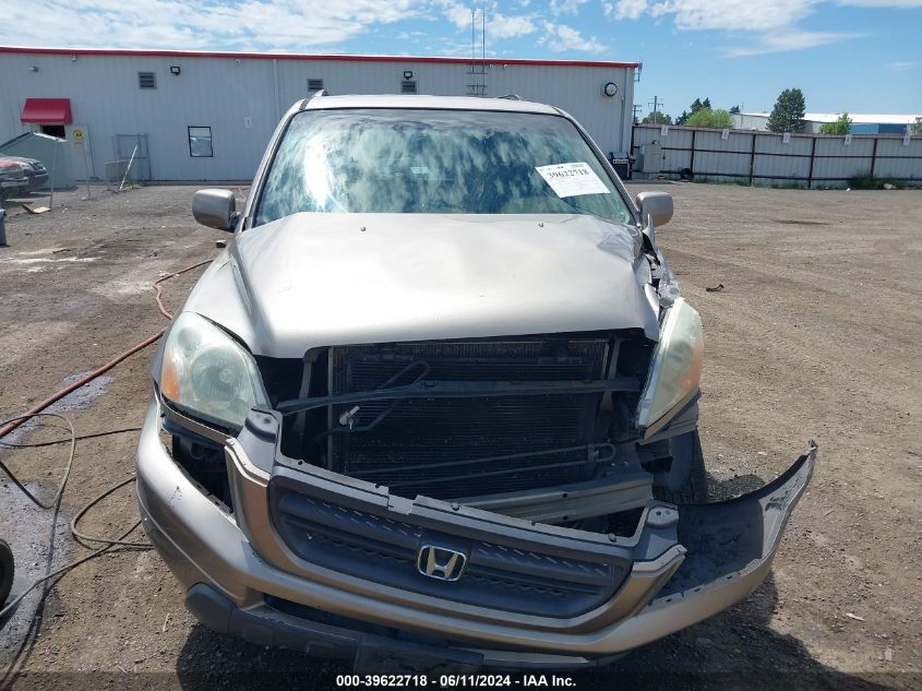 2003 Honda Pilot Ex-L VIN: 2HKYF18523H586389 Lot: 39622718