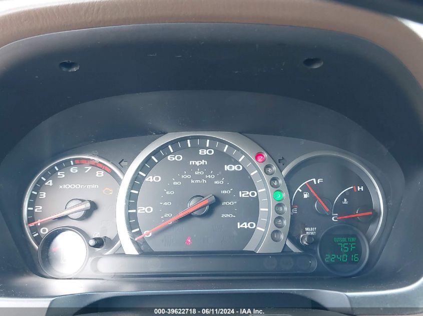 2003 Honda Pilot Ex-L VIN: 2HKYF18523H586389 Lot: 39622718