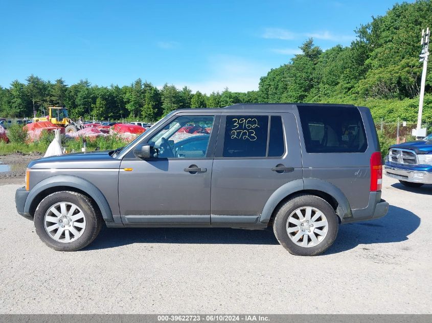 2006 Land Rover Lr3 V8 Se VIN: SALAE25476A361931 Lot: 39622723