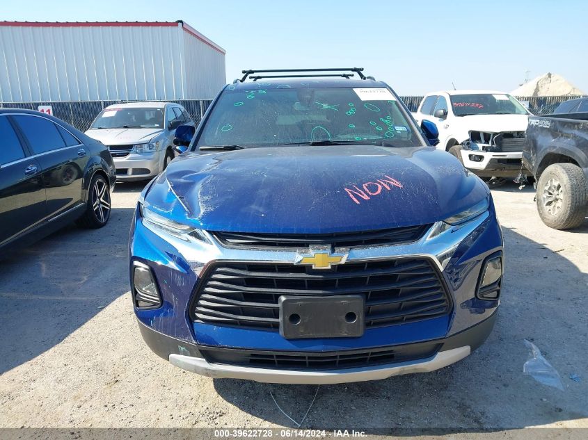 2022 Chevrolet Blazer Fwd 3Lt VIN: 3GNKBDR41NS138542 Lot: 39622728