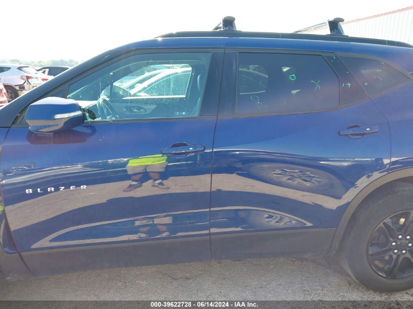 2022 Chevrolet Blazer Fwd 3Lt VIN: 3GNKBDR41NS138542 Lot: 39622728