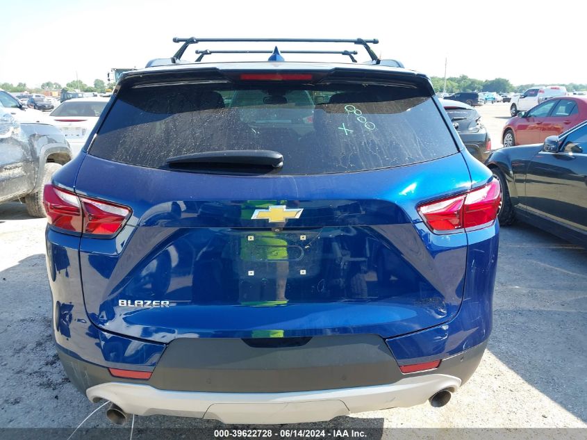 2022 Chevrolet Blazer Fwd 3Lt VIN: 3GNKBDR41NS138542 Lot: 39622728