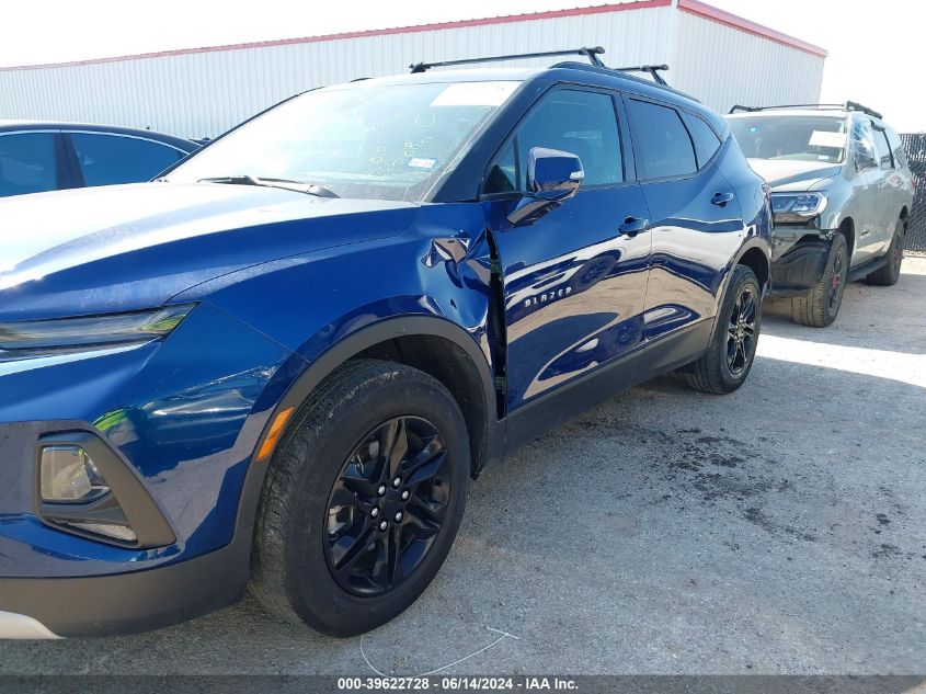 2022 Chevrolet Blazer Fwd 3Lt VIN: 3GNKBDR41NS138542 Lot: 39622728