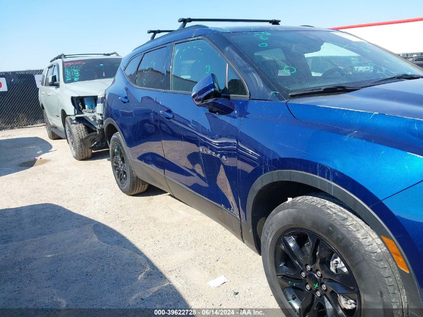 2022 Chevrolet Blazer Fwd 3Lt VIN: 3GNKBDR41NS138542 Lot: 39622728