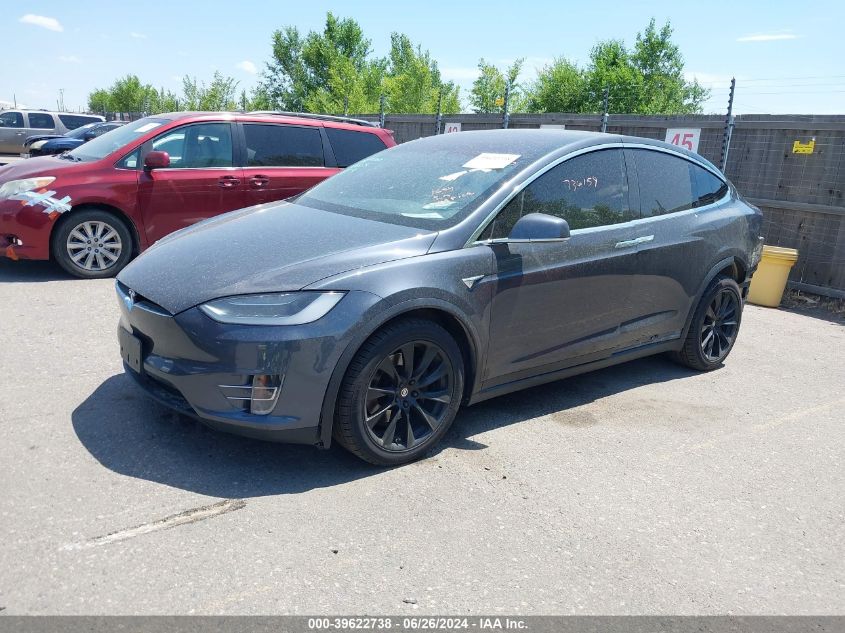 5YJXCBE26JF089166 2018 TESLA MODEL X - Image 2