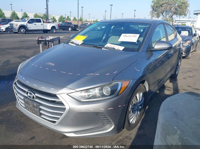 KMHD74LF6HU085916 2017 HYUNDAI ELANTRA - Image 2