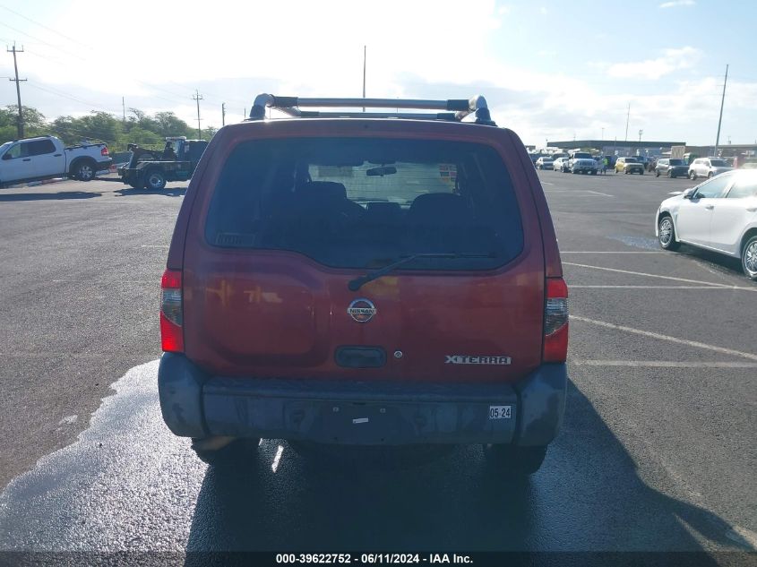 2004 Nissan Xterra Xe VIN: 5N1ED28T44C637543 Lot: 39622752