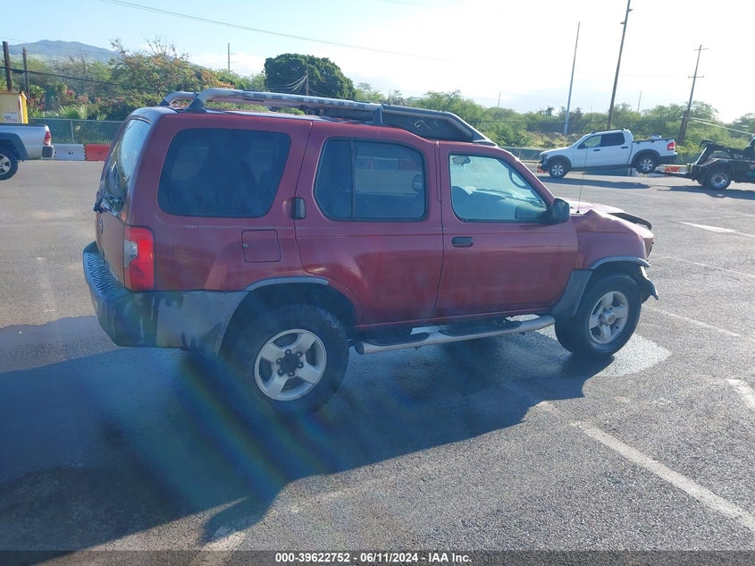 2004 Nissan Xterra Xe VIN: 5N1ED28T44C637543 Lot: 39622752