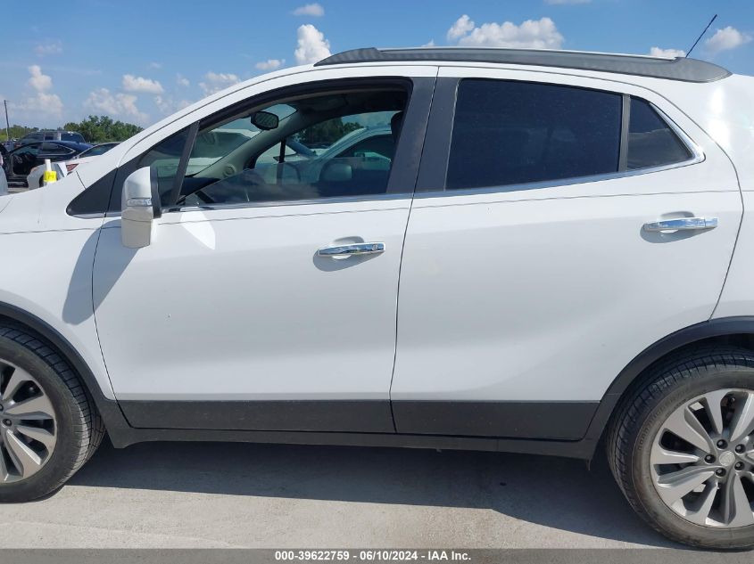 2018 Buick Encore Preferred VIN: KL4CJASB7JB633836 Lot: 39622759