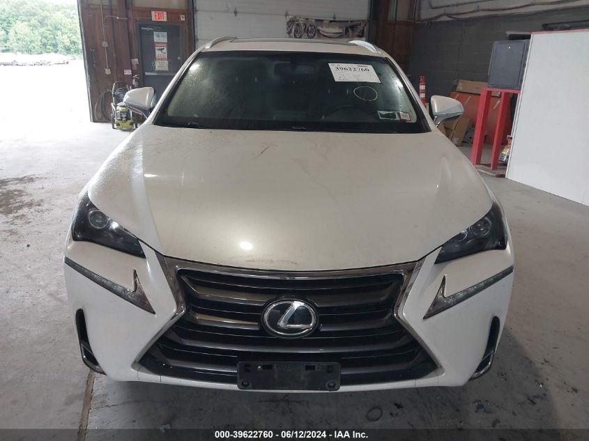 2017 Lexus Nx 200T VIN: JTJBARBZ1H2113359 Lot: 39622760