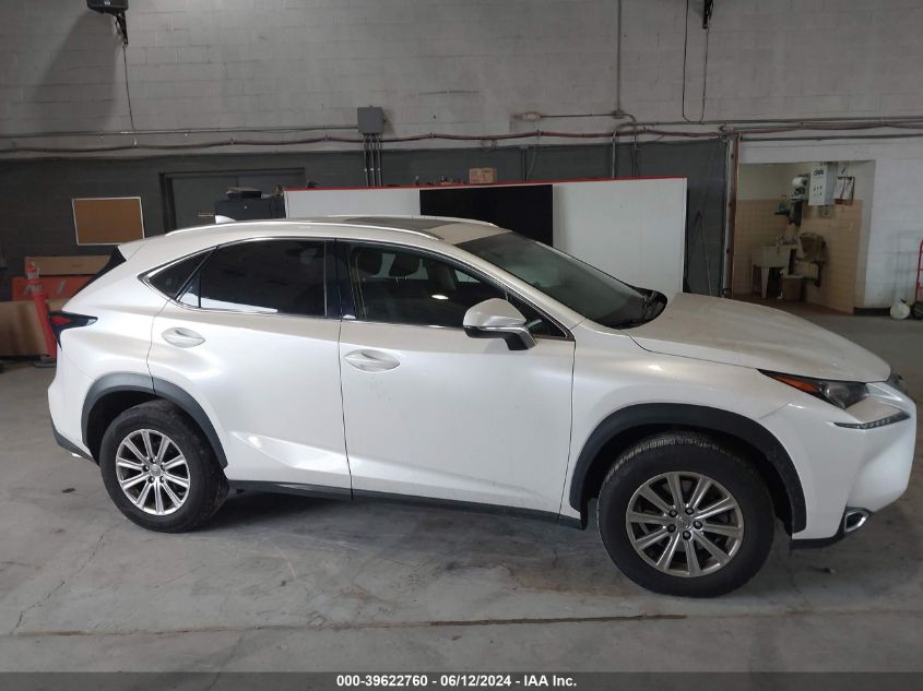 2017 Lexus Nx 200T VIN: JTJBARBZ1H2113359 Lot: 39622760