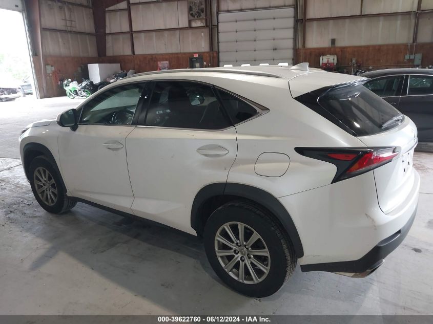 2017 Lexus Nx 200T VIN: JTJBARBZ1H2113359 Lot: 39622760