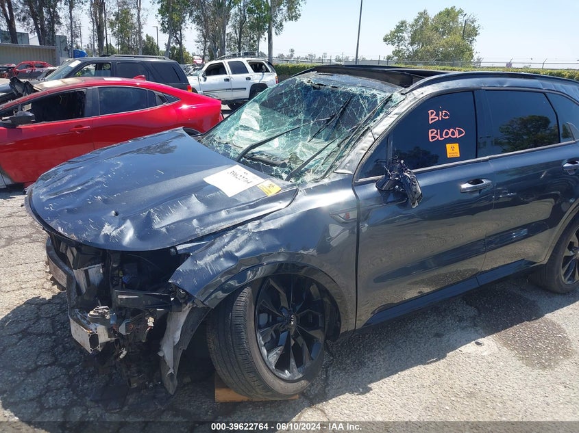 2021 Kia Sorento Sx VIN: 5XYRK4LF3MG062081 Lot: 39622764