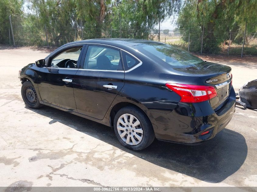 2017 Nissan Sentra S VIN: 3N1AB7AP9HY407001 Lot: 39622766