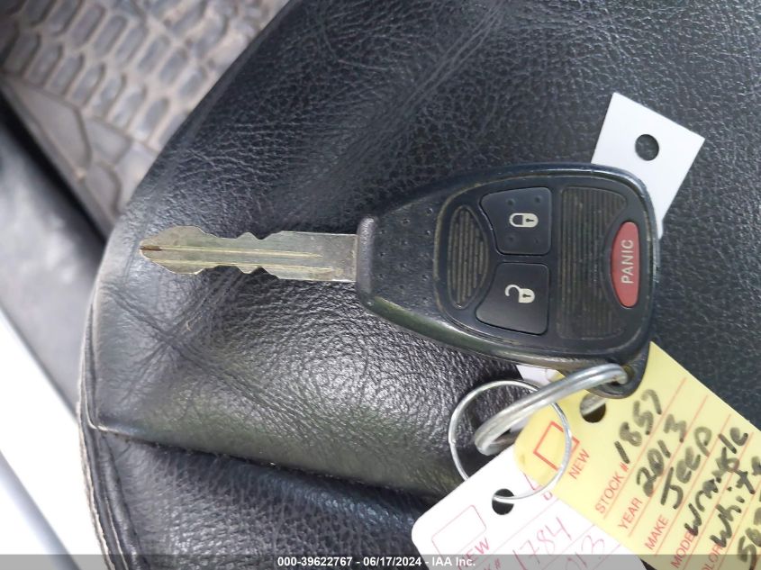 2013 Jeep Wrangler Sahara VIN: 1C4AJWBG5DL563354 Lot: 39622767