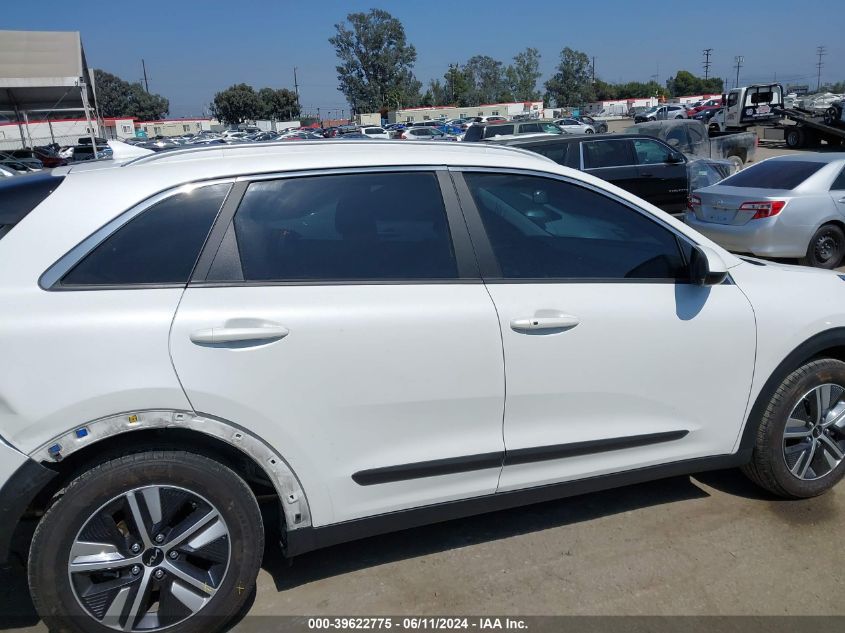 VIN KNDCB3LC8N5547879 2022 KIA NIRO LXS