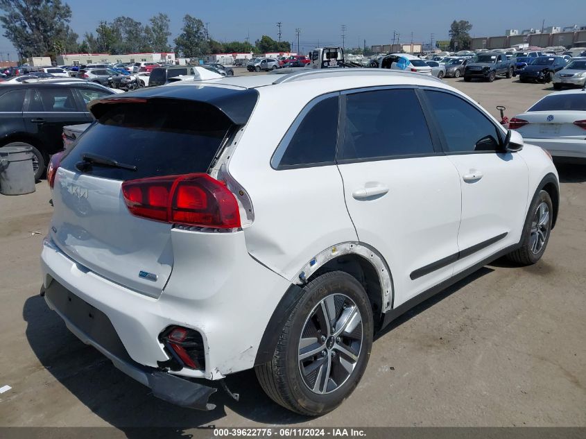 2022 Kia Niro Lxs VIN: KNDCB3LC8N5547879 Lot: 39622775