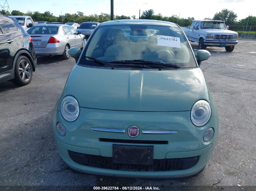 2015 Fiat 500 Pop VIN: 3C3CFFAR7FT550601 Lot: 39622784