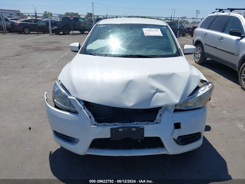 2014 Nissan Sentra Fe+ S/Fe+ Sv/S/Sl/Sr/Sv VIN: 3N1AB7AP0EY256349 Lot: 39622792