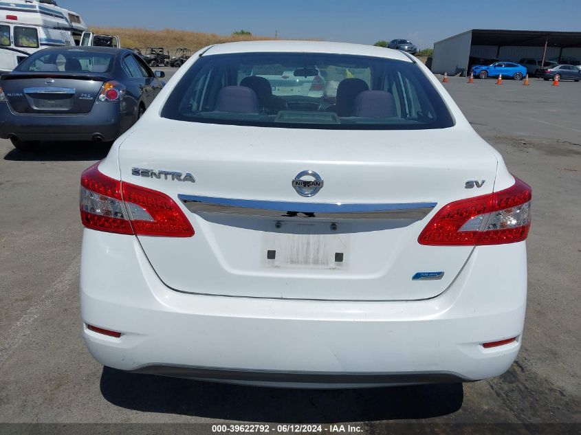 2014 Nissan Sentra Fe+ S/Fe+ Sv/S/Sl/Sr/Sv VIN: 3N1AB7AP0EY256349 Lot: 39622792