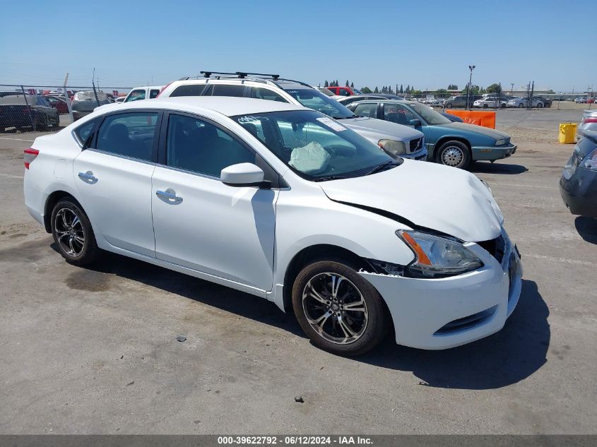 2014 Nissan Sentra Fe+ S/Fe+ Sv/S/Sl/Sr/Sv VIN: 3N1AB7AP0EY256349 Lot: 39622792