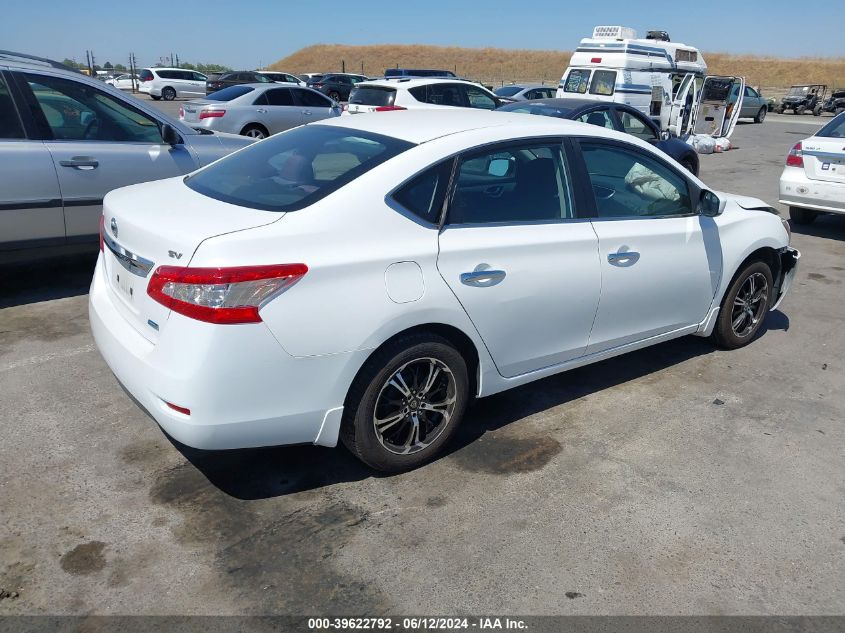 2014 Nissan Sentra Fe+ S/Fe+ Sv/S/Sl/Sr/Sv VIN: 3N1AB7AP0EY256349 Lot: 39622792