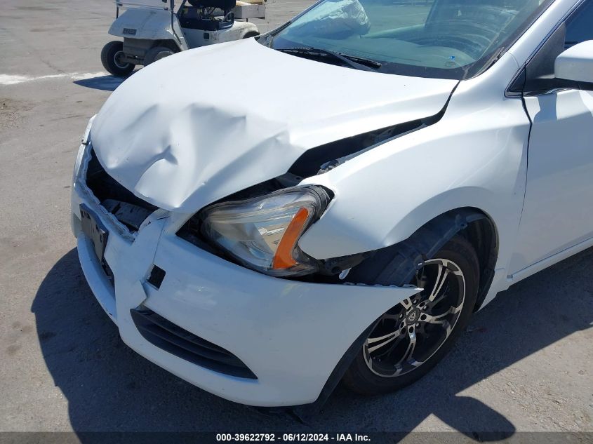 2014 Nissan Sentra Fe+ S/Fe+ Sv/S/Sl/Sr/Sv VIN: 3N1AB7AP0EY256349 Lot: 39622792