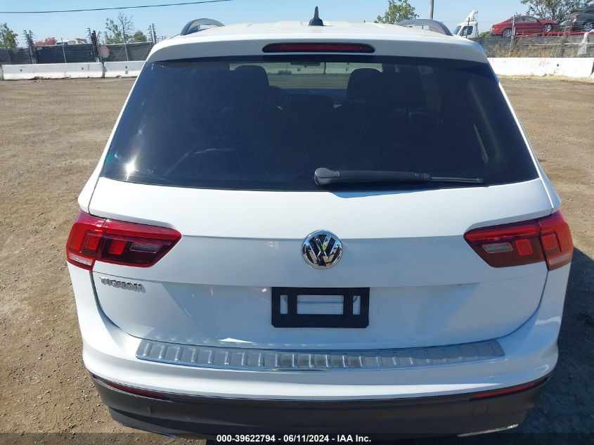 2021 VOLKSWAGEN TIGUAN 2.0T S - 3VV1B7AX9MM073858