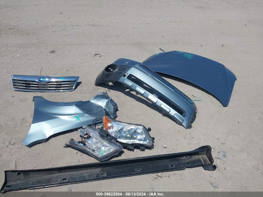 2010 Subaru Forester 2.5X VIN: JF2SH6BC3AH766059 Lot: 39622804