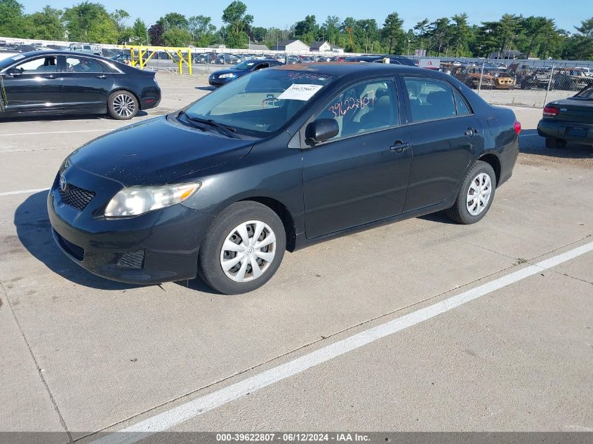 2010 Toyota Corolla Le VIN: 1NXBU4EE9AZ324465 Lot: 39622807