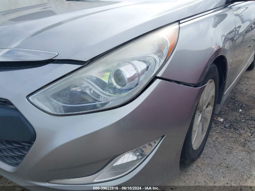 2013 Hyundai Sonata Hybrid VIN: KMHEC4A49DA065169 Lot: 39622816