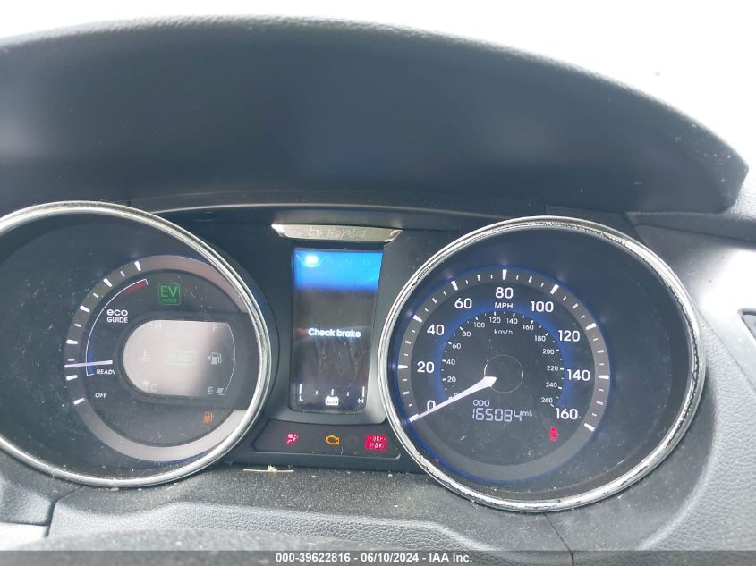 2013 Hyundai Sonata Hybrid VIN: KMHEC4A49DA065169 Lot: 39622816