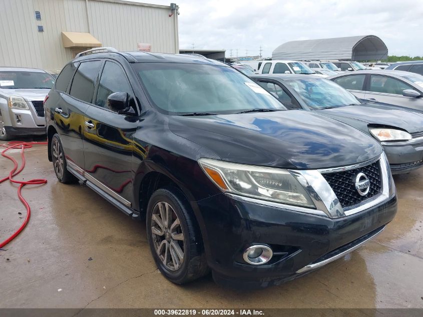 2014 Nissan Pathfinder Sl VIN: 5N1AR2MN9EC600884 Lot: 39622819