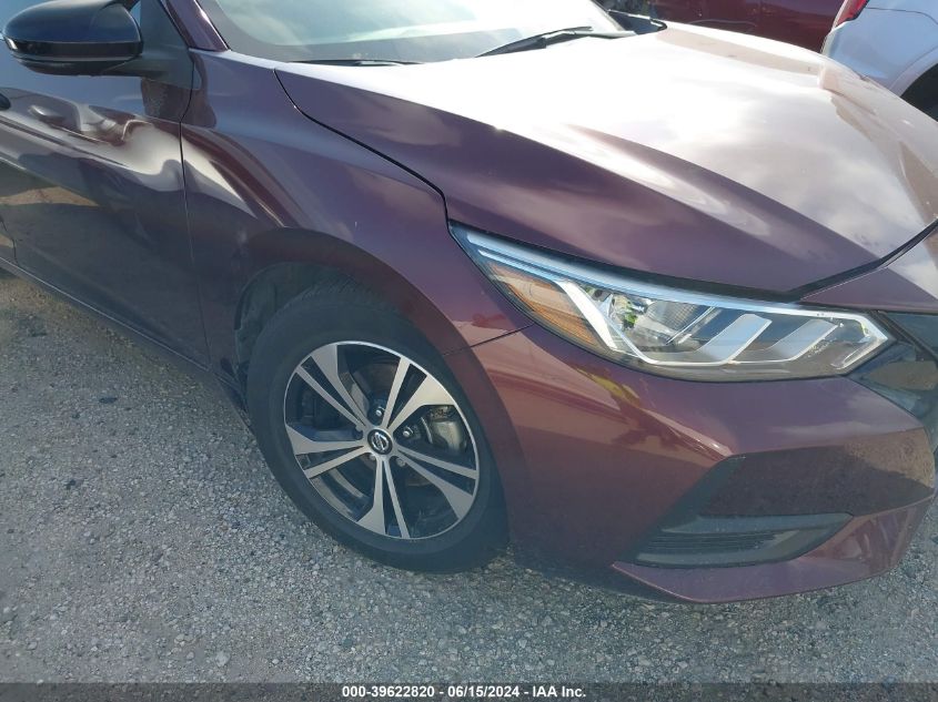 2020 Nissan Sentra Sv Xtronic Cvt VIN: 3N1AB8CV9LY270426 Lot: 39622820