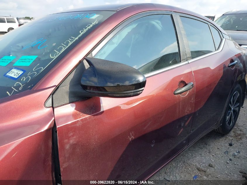 2020 Nissan Sentra Sv Xtronic Cvt VIN: 3N1AB8CV9LY270426 Lot: 39622820