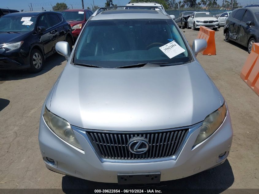2010 Lexus Rx 350 VIN: JTJBK1BA1A2428337 Lot: 39622854