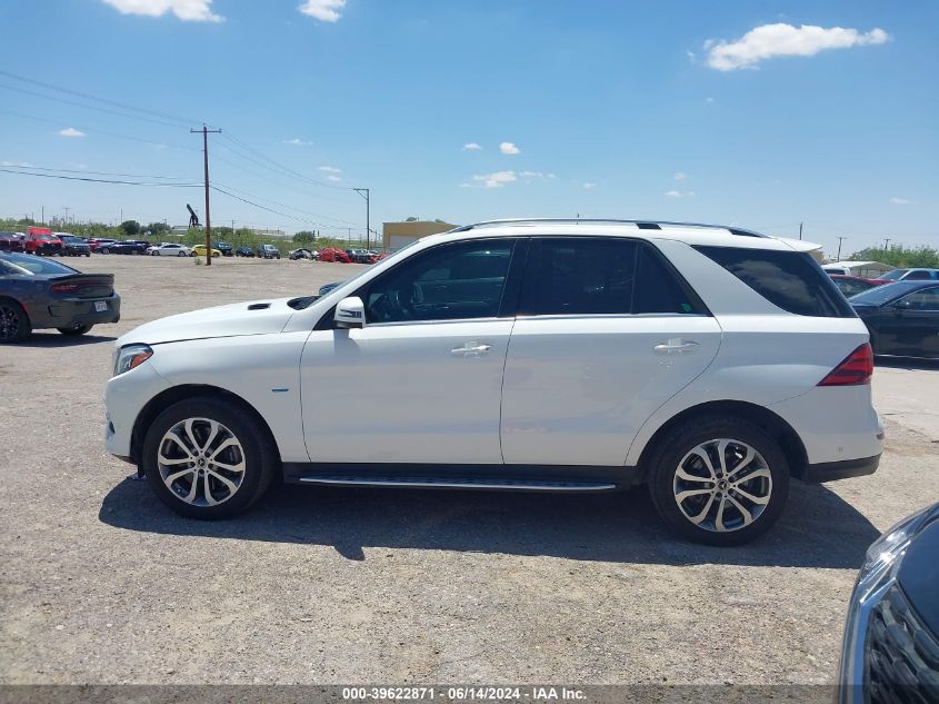 2018 Mercedes-Benz Gle 550E Plug-In Hybrid 4Matic VIN: 4JGDA6DB4JB017303 Lot: 39622871