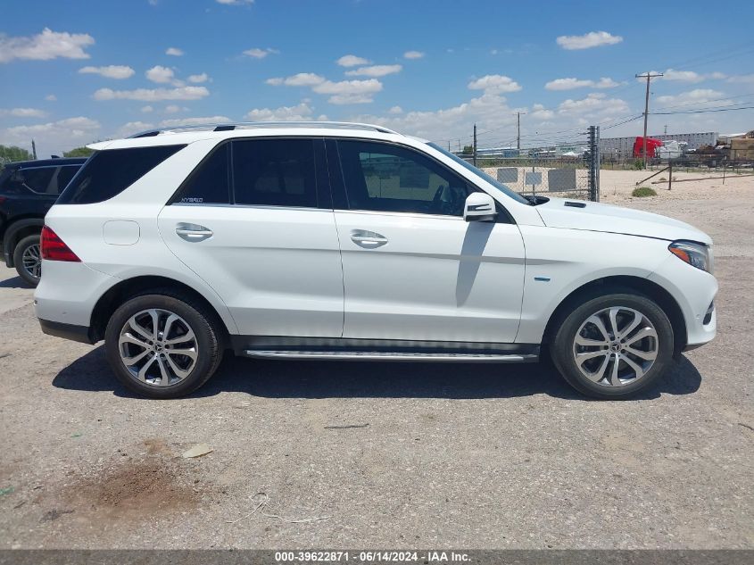 2018 Mercedes-Benz Gle 550E Plug-In Hybrid 4Matic VIN: 4JGDA6DB4JB017303 Lot: 39622871