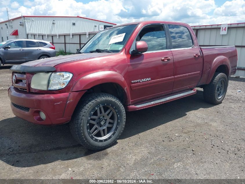 2004 Toyota Tundra Limited V8 VIN: 5TBDT48124S448748 Lot: 39622882