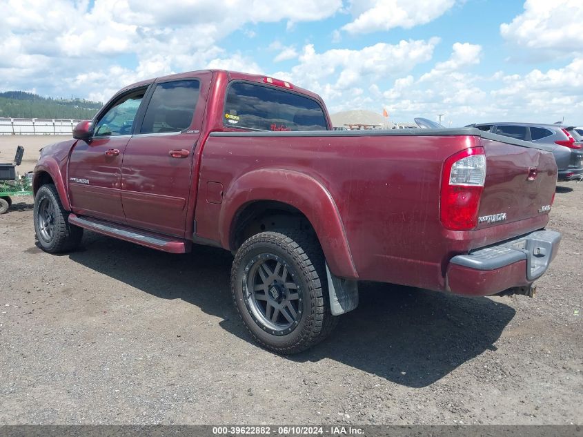 2004 Toyota Tundra Limited V8 VIN: 5TBDT48124S448748 Lot: 39622882