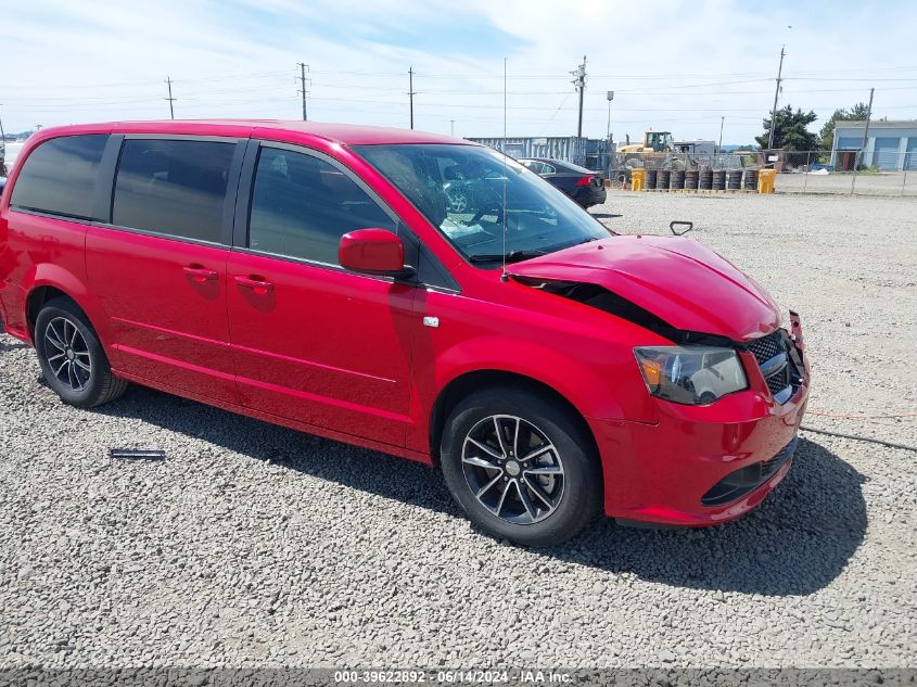 2014 Dodge Grand Caravan Se 30Th Anniversary VIN: 2C4RDGBG7ER362452 Lot: 39622892