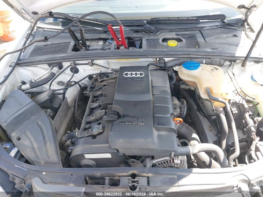 2007 Audi A4 2.0T VIN: WAUDF78E17A123025 Lot: 39622932