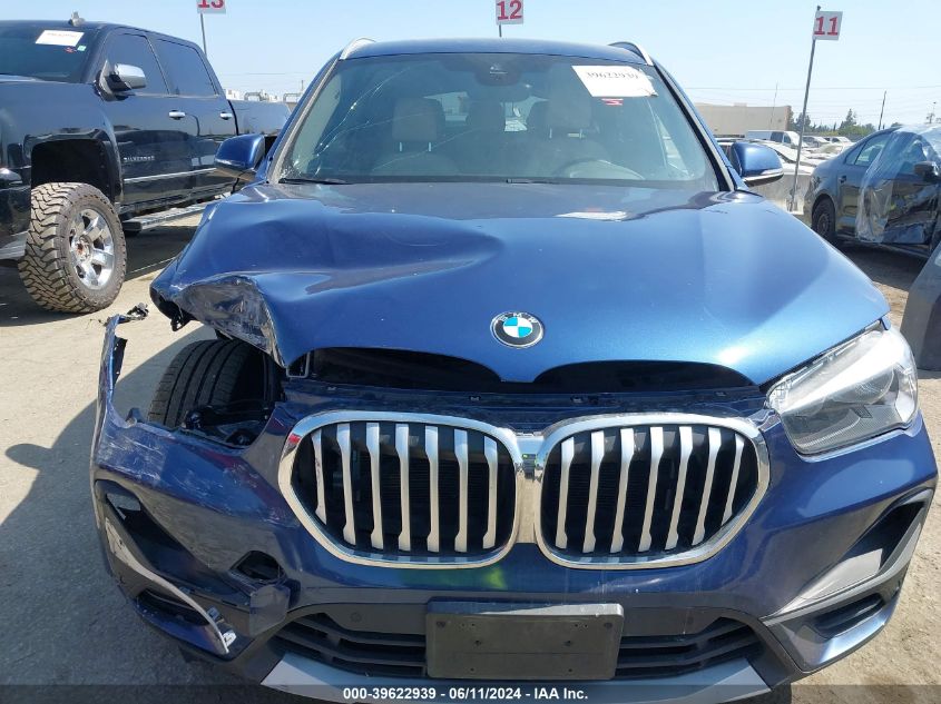 2021 BMW X1 Sdrive28I VIN: WBXJG7C08M5S56337 Lot: 39622939