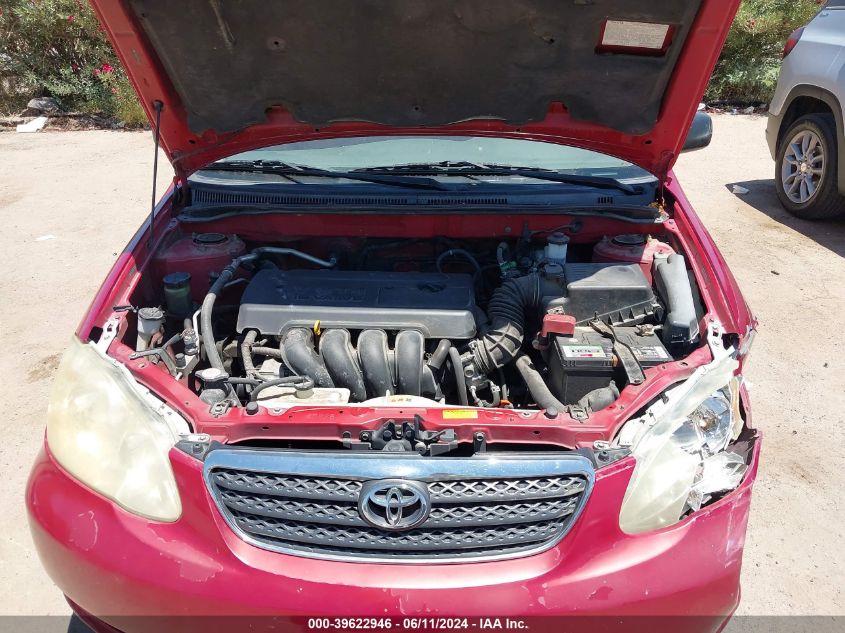 2005 Toyota Corolla Ce VIN: 2T1BR32E05C447482 Lot: 39622946