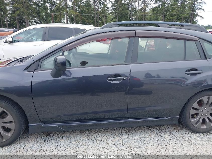 2012 Subaru Impreza 2.0I Sport Premium VIN: JF1GPAL63CH233544 Lot: 39622950