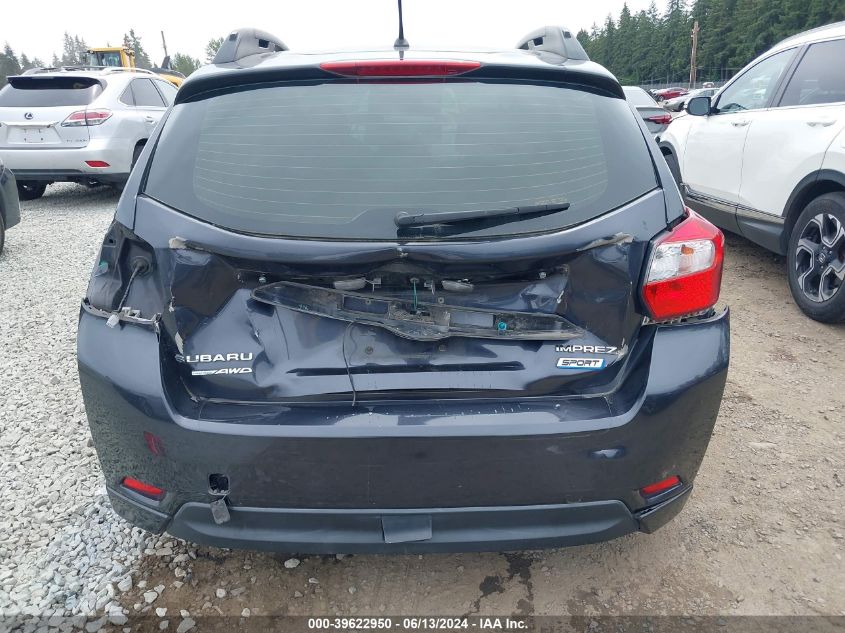 2012 Subaru Impreza 2.0I Sport Premium VIN: JF1GPAL63CH233544 Lot: 39622950