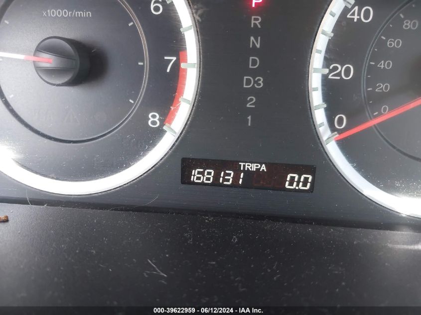 2010 Honda Accord 2.4 Lx VIN: 1HGCP2F33AA063953 Lot: 39622959