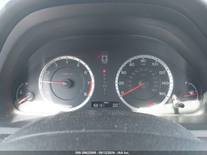 2010 Honda Accord 2.4 Lx VIN: 1HGCP2F33AA063953 Lot: 39622959