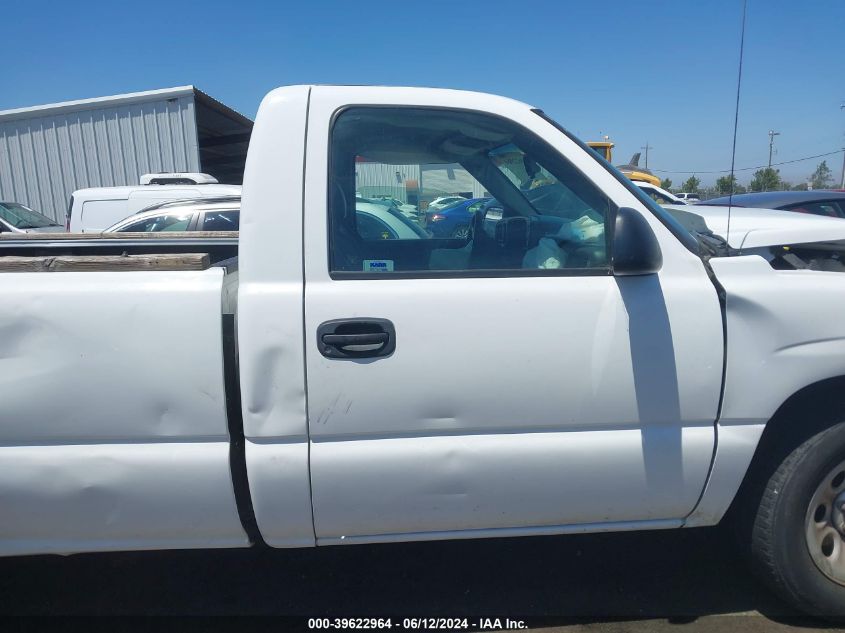 2007 Chevrolet Silverado 1500 Classic Work Truck VIN: 1GCEC14V17E170308 Lot: 39622964